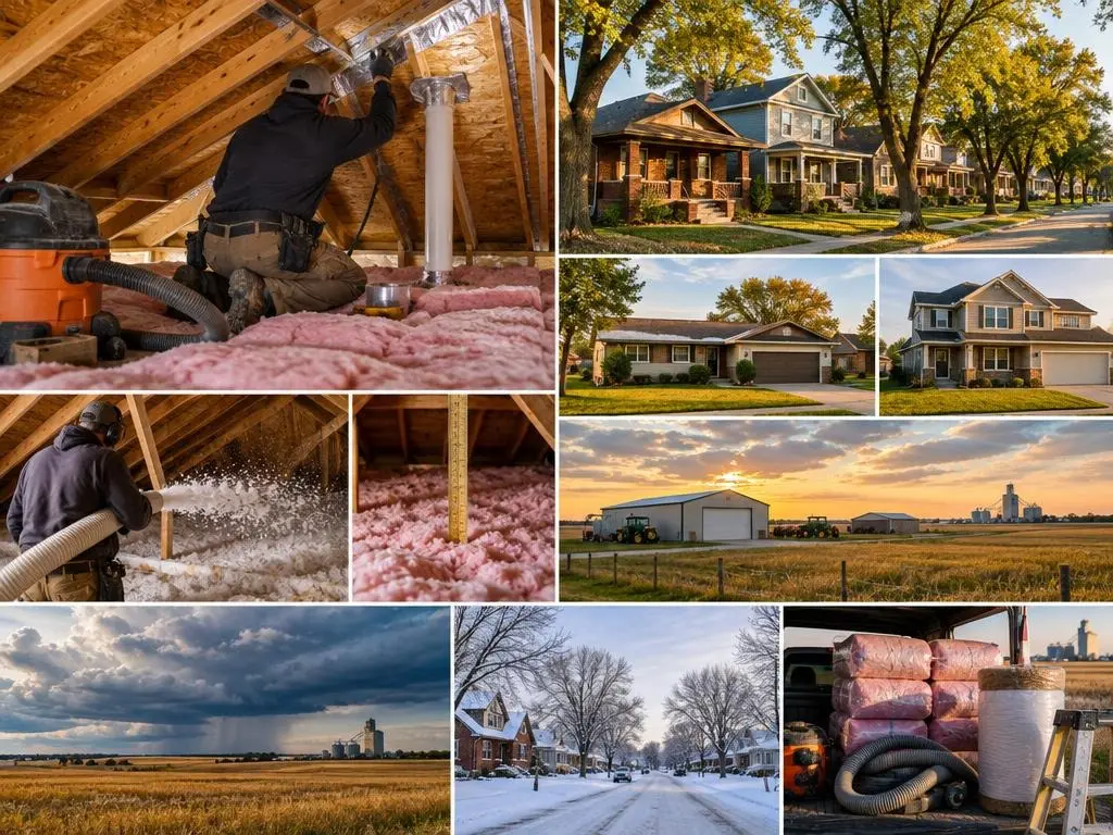 Attic Insulation & Air Sealing in Lincoln, NE