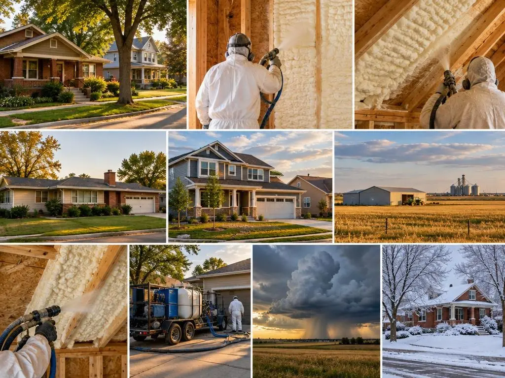 Spray Foam Insulation in Lincoln, NE